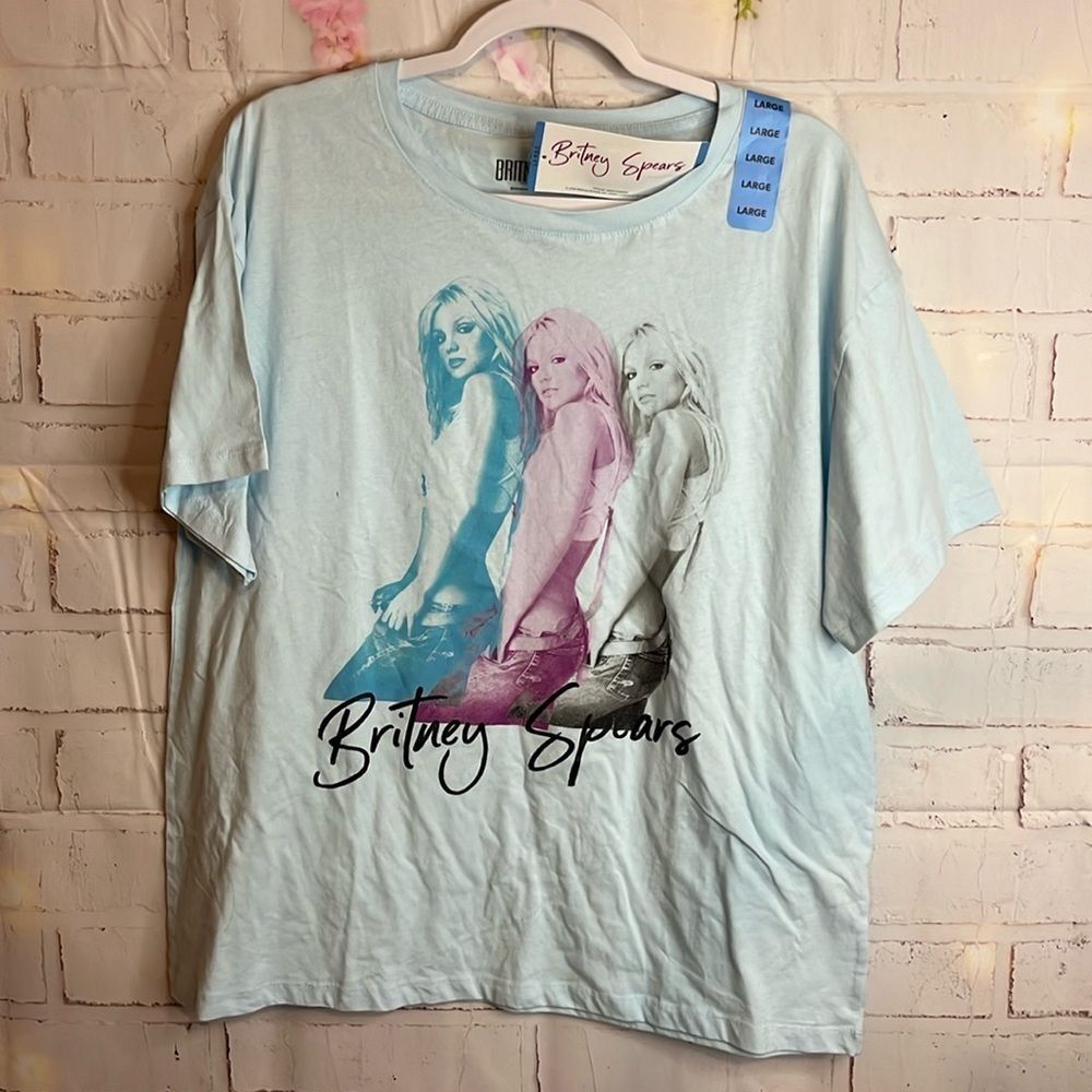 Brittany, Spears, oversized T-shirt size large. brand new with tags.